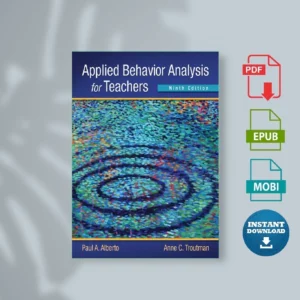Applied Behavior Analysis for teacher