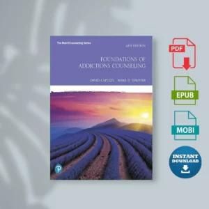 Capuzzi, Foundations of Addictions Counseling - David Capuzzi & Mark D. Stauffer