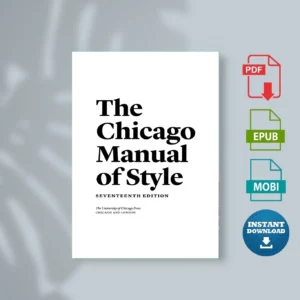 Chicago manual of style, 17th edition, The - The University of Chicago