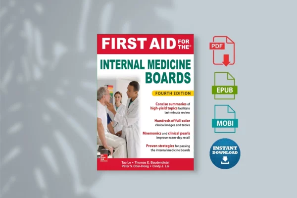First Aid for the Internal Medicine Boards, Fourth EV. Chin-HONG _ Thomas E. Baudendistel & Cindy J. Lai