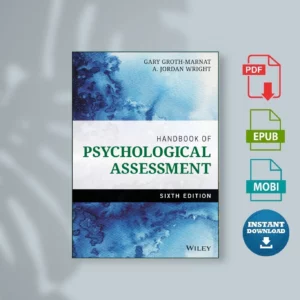 Handbook of Psychological Assessment - Gary Groth-Marnat & A. Jordan Wright